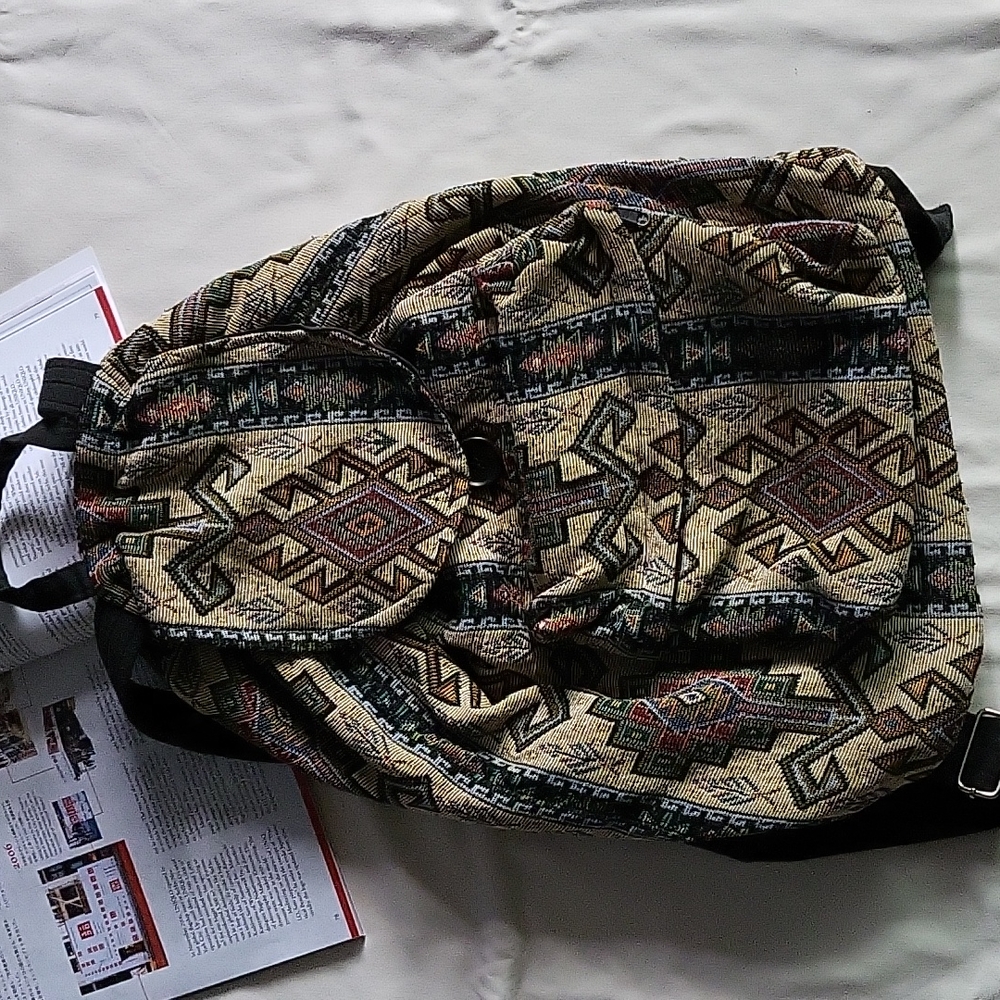 Art Woven Backpack